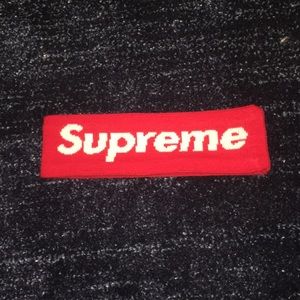 Supreme headband Red